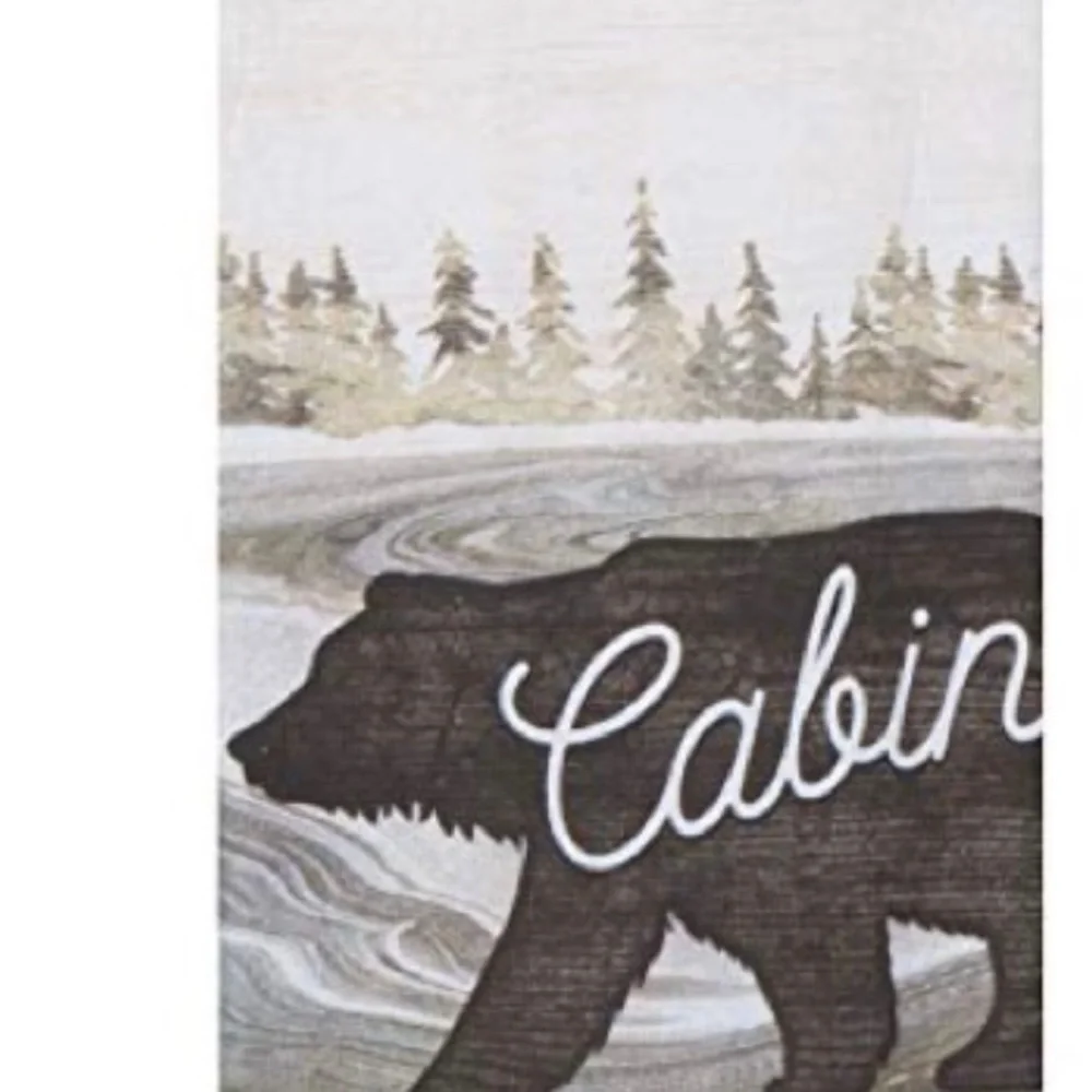 Kay Dee Designs Cabin, Lodge, The-mountains are calling Kitchen Dish Towels!